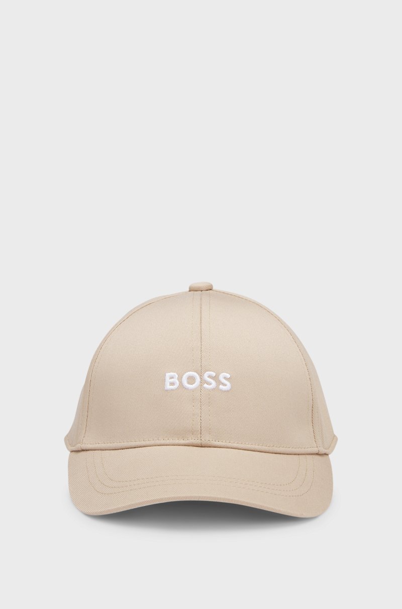 Hugo Boss Gorra para niños de sarga con logo bordado