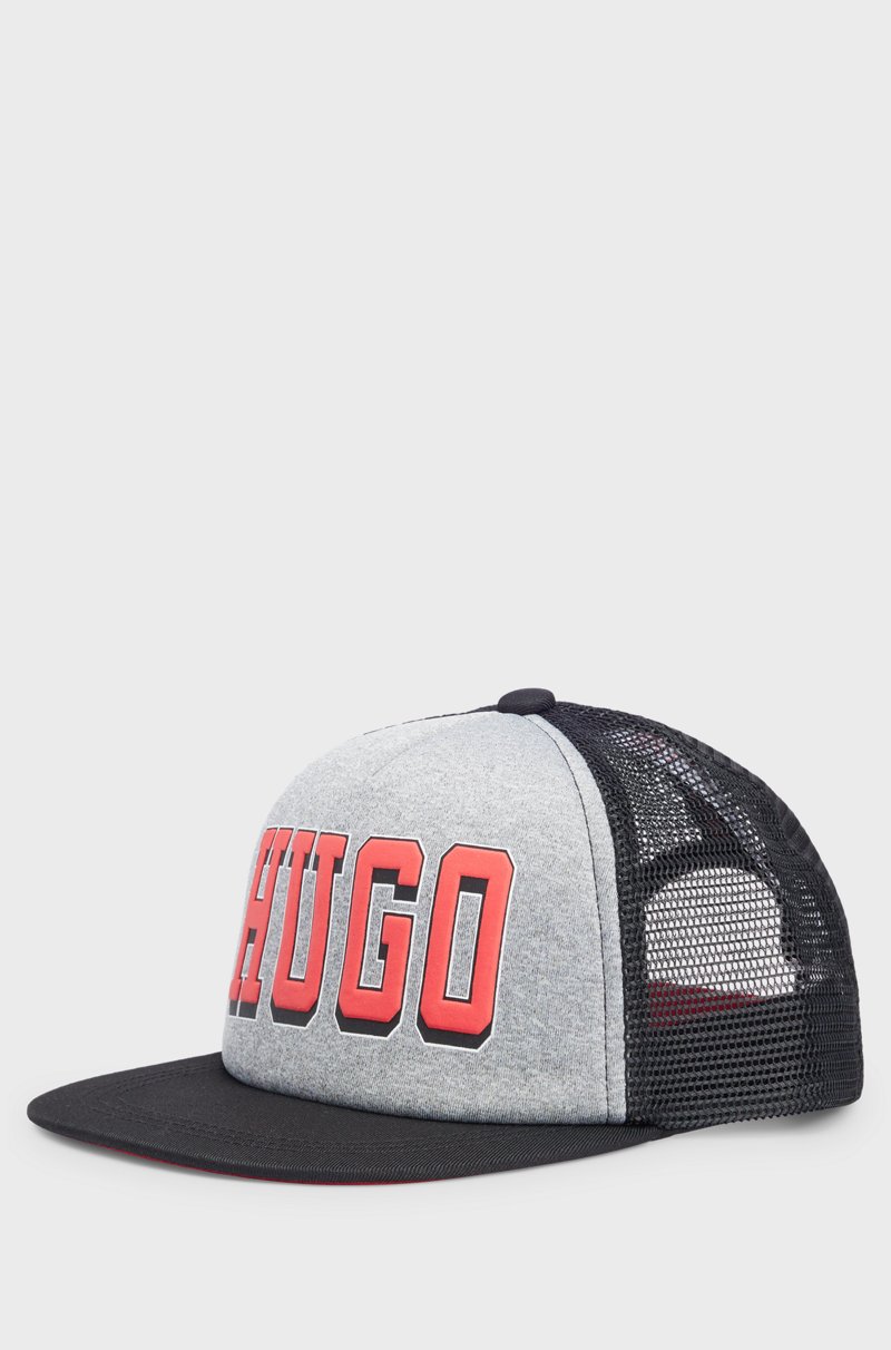 Hugo Boss Gorra Para Niños En Punto Elástico Y Malla Con Logo