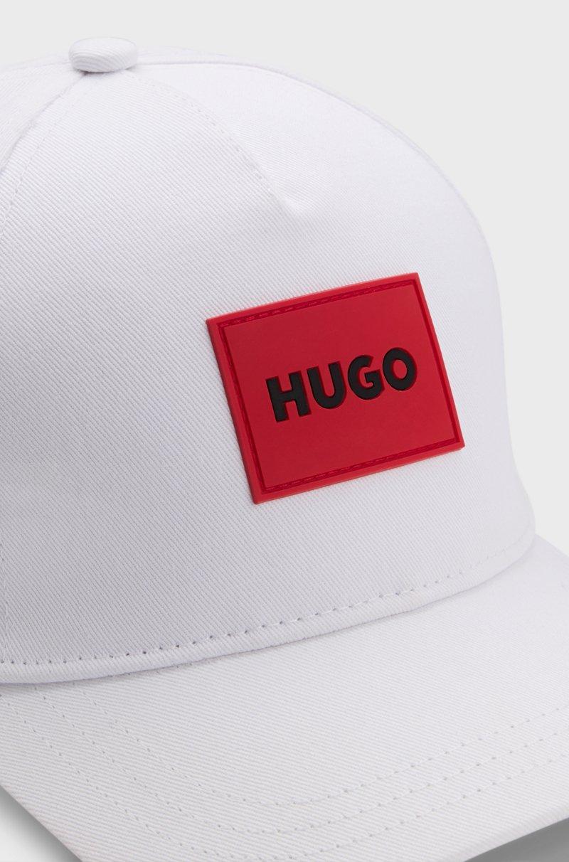 Hugo Boss Gorra Para Niños En Sarga De Algodón Con Insignia De Logo