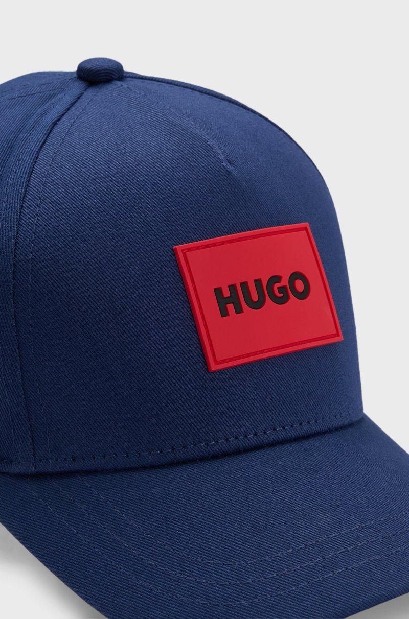Hugo Boss Gorra Para Niños En Sarga De Algodón Con Insignia De Logo