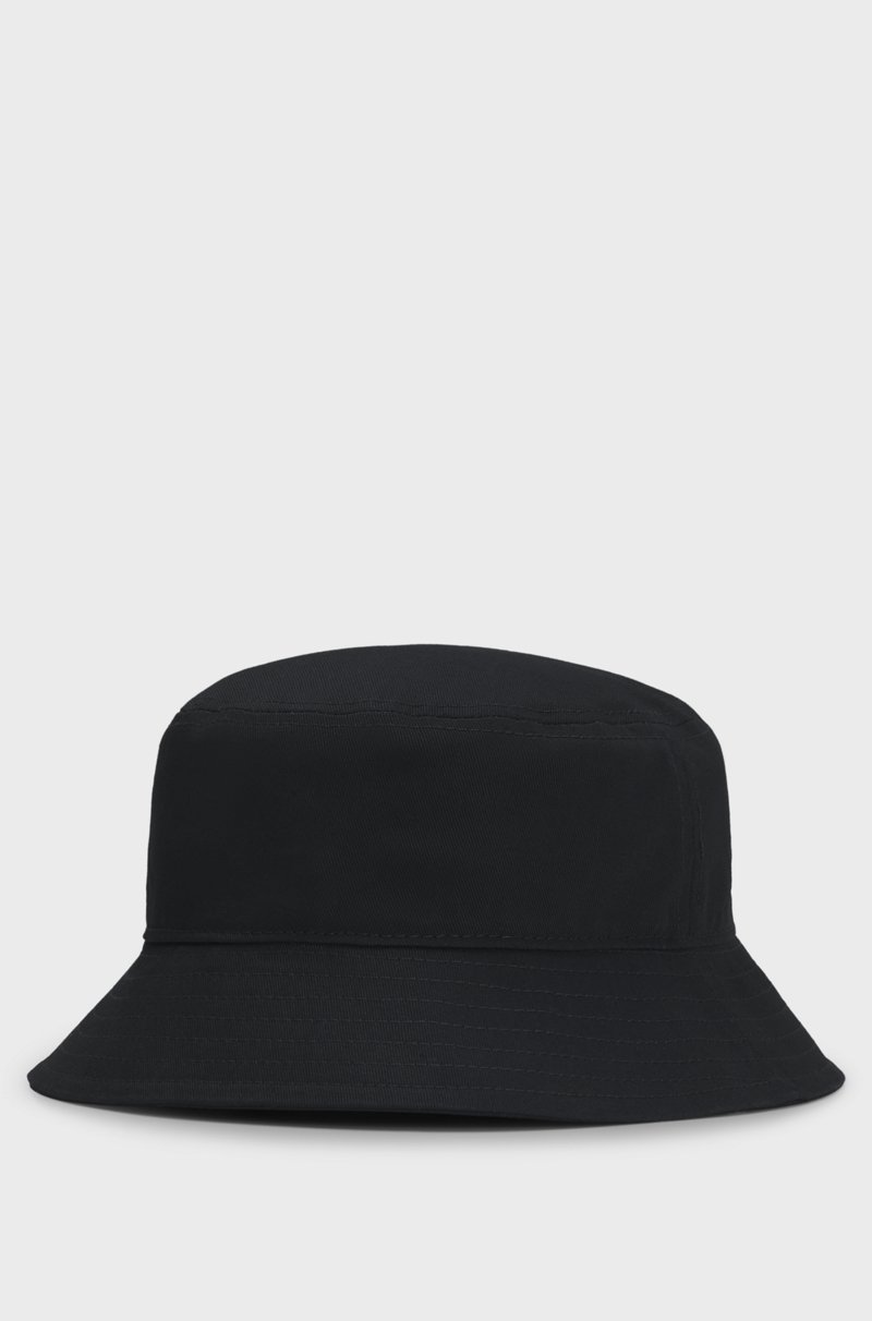 Hugo Boss Gorro De Pescador Para Niños De Algodón Con Insignia De Logo De Goma