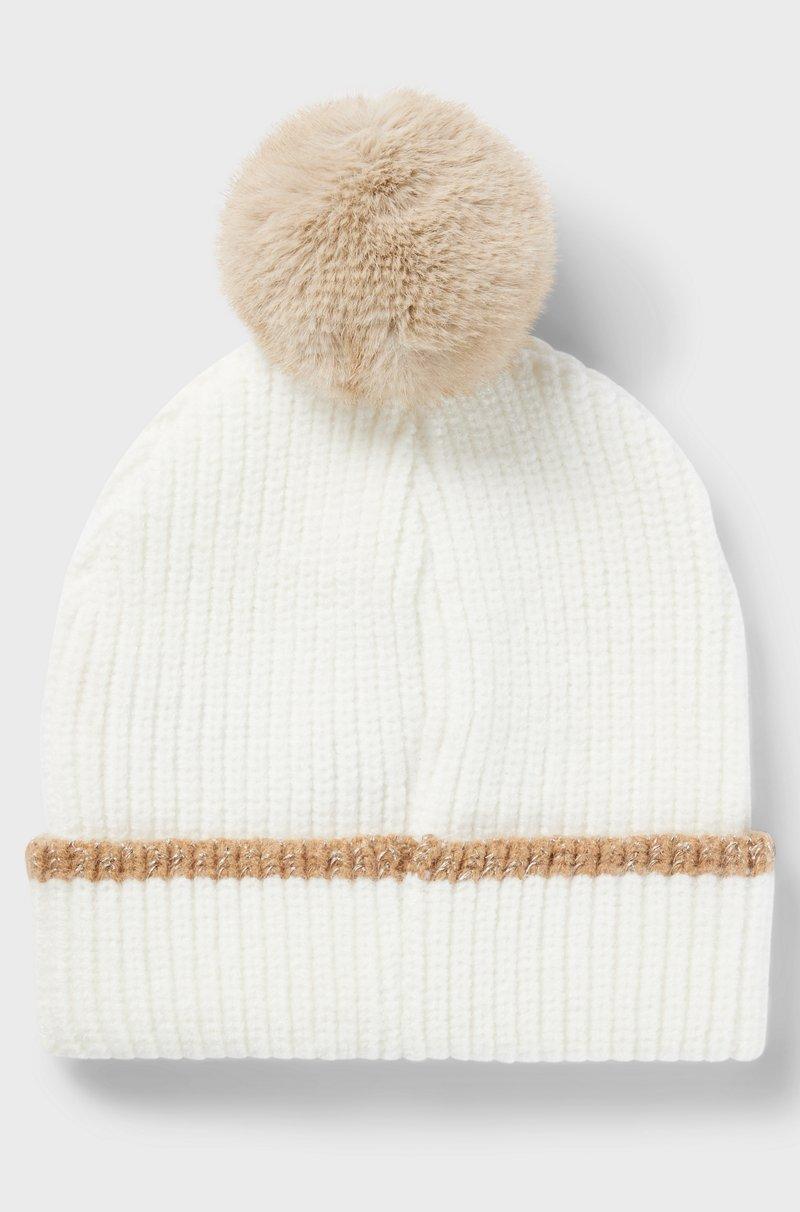 Hugo Boss Gorro De Punto Para Niños Con Logo De Efecto Metalizado