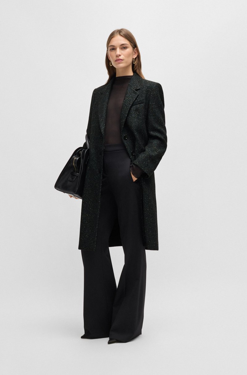 Hugo Boss Abrigo formal con microestructura
