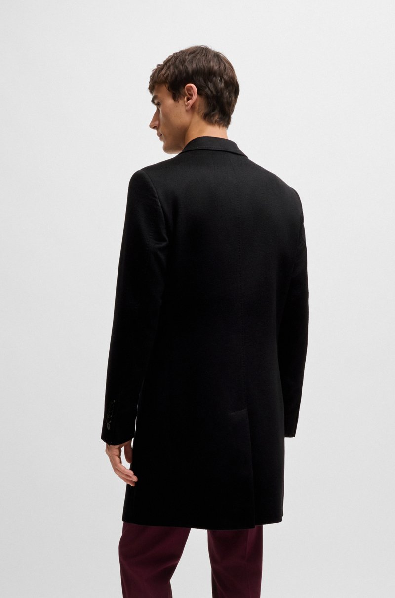 Hugo Boss Abrigo Slim Fit De Cashmere
