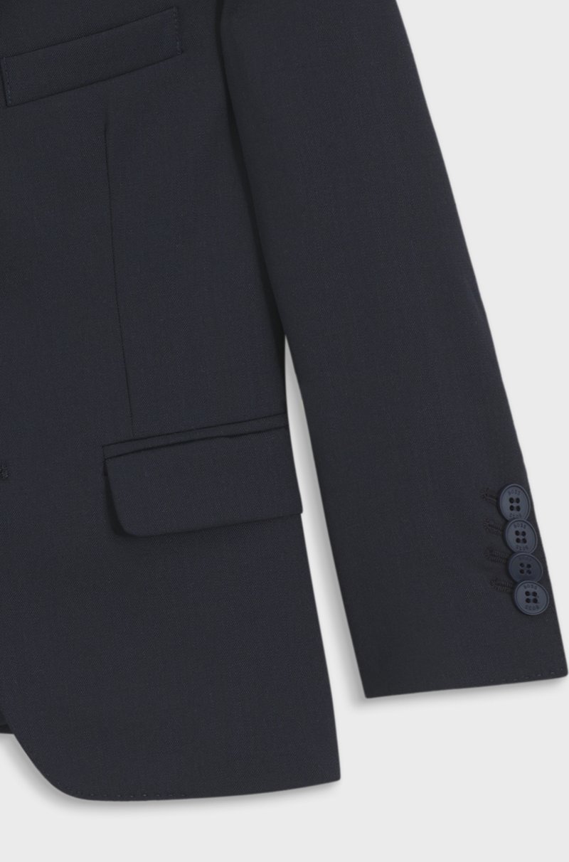 Hugo Boss Americana De Lana Elástica Para Niños