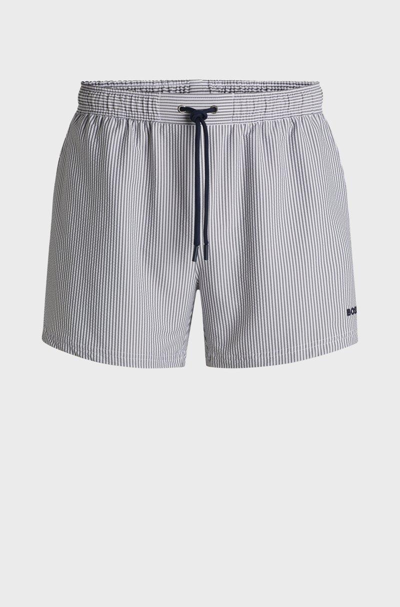 Hugo Boss Bañador En Tejido De Sirsaca A Rayas