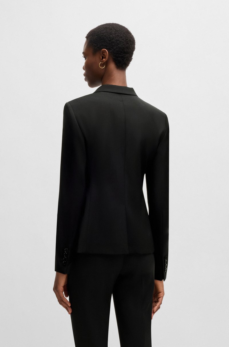 Hugo Boss Blazer Regular Fit En Lana Virgen