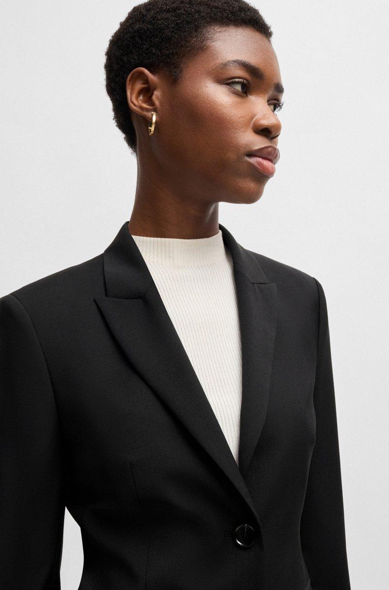 Hugo Boss Blazer Regular Fit En Lana Virgen