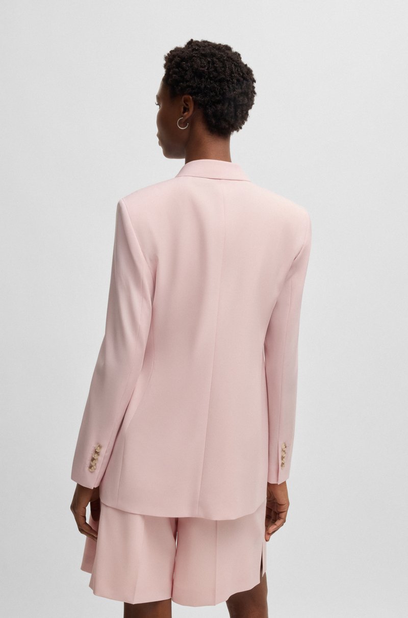 Hugo Boss Blazer Regular Fit En Lana Virgen