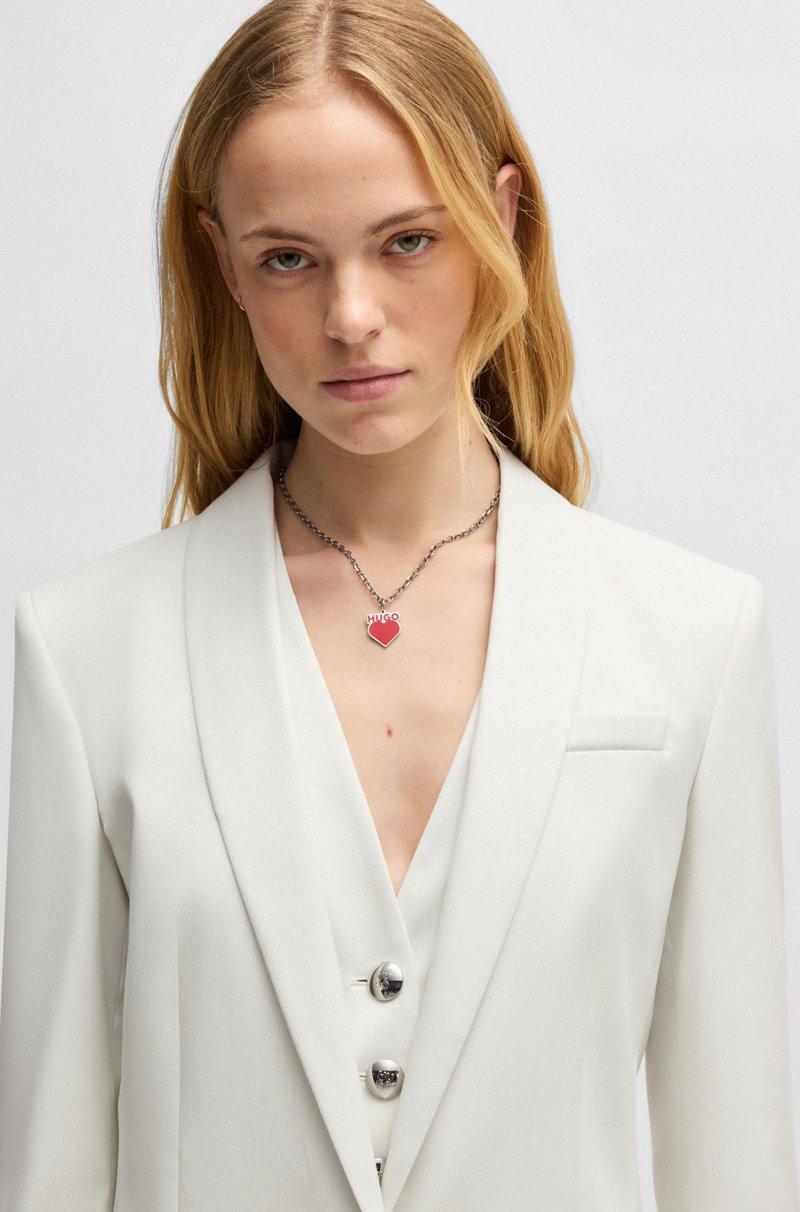Hugo Boss Blazer Regular Fit En Tejido Brillante