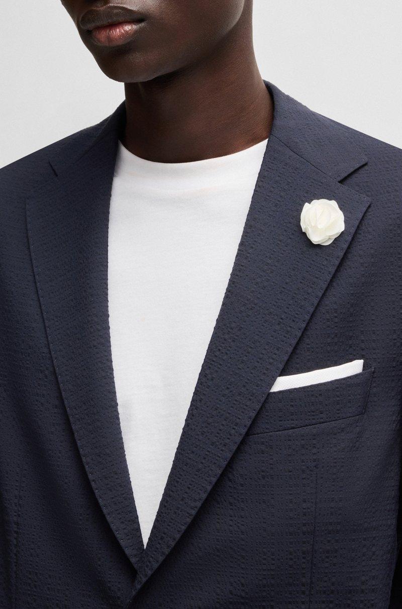 Hugo Boss Blazer Slim Fit De Sirsaca Elástica