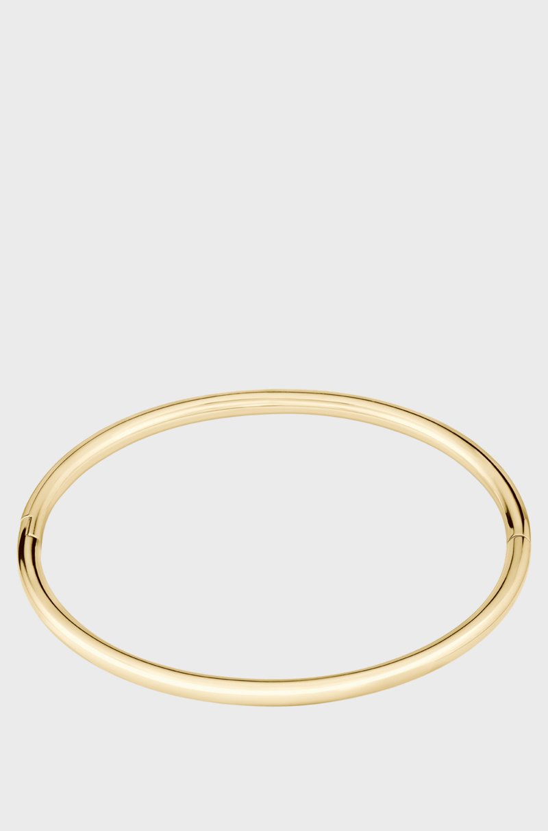 Hugo Boss Brazalete Dorado Con Detalle De Logo
