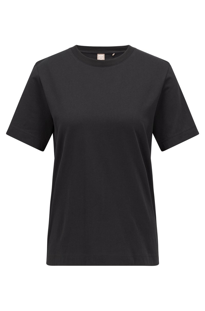 Hugo Boss Camiseta Relaxed Fit En Punto De Algodón