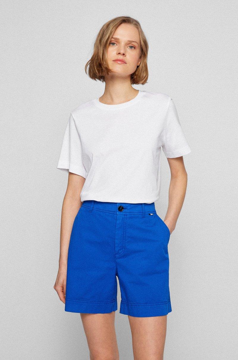 Hugo Boss Camiseta Relaxed Fit En Punto De Algodón