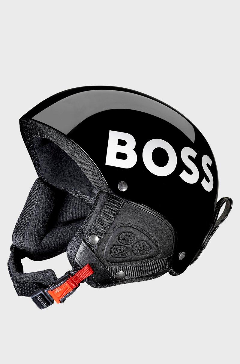 Hugo Boss Casco de esquí con detalle de logo