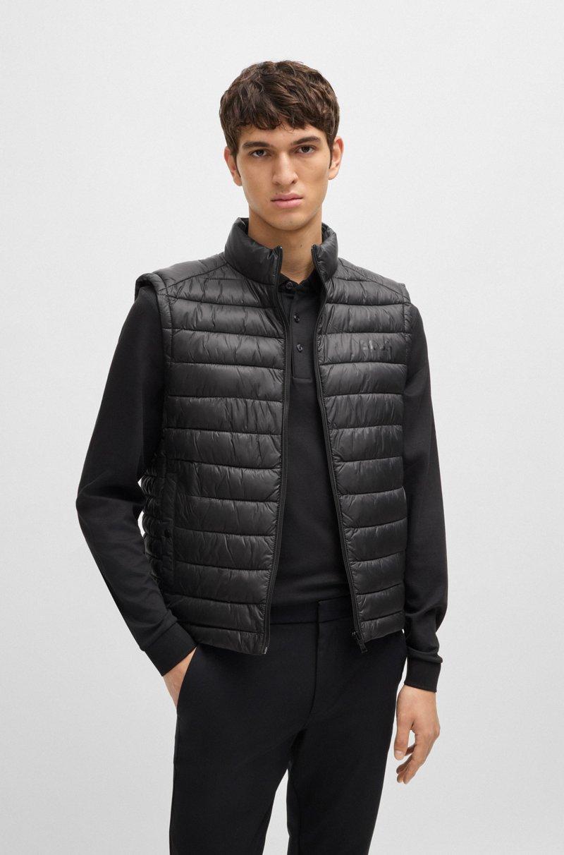 Hugo Boss Chaleco plegable con logo tonal