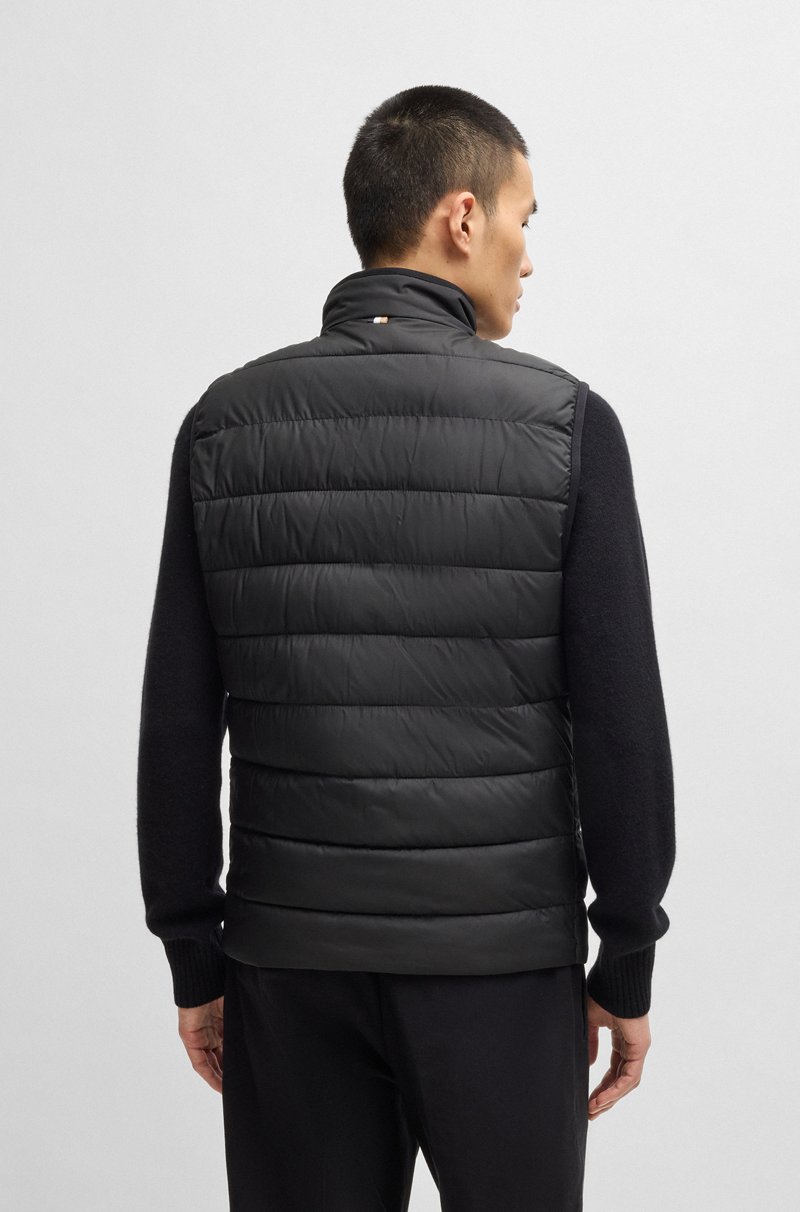 Hugo Boss Chaleco Repelente Al Agua Con Logo Tonal