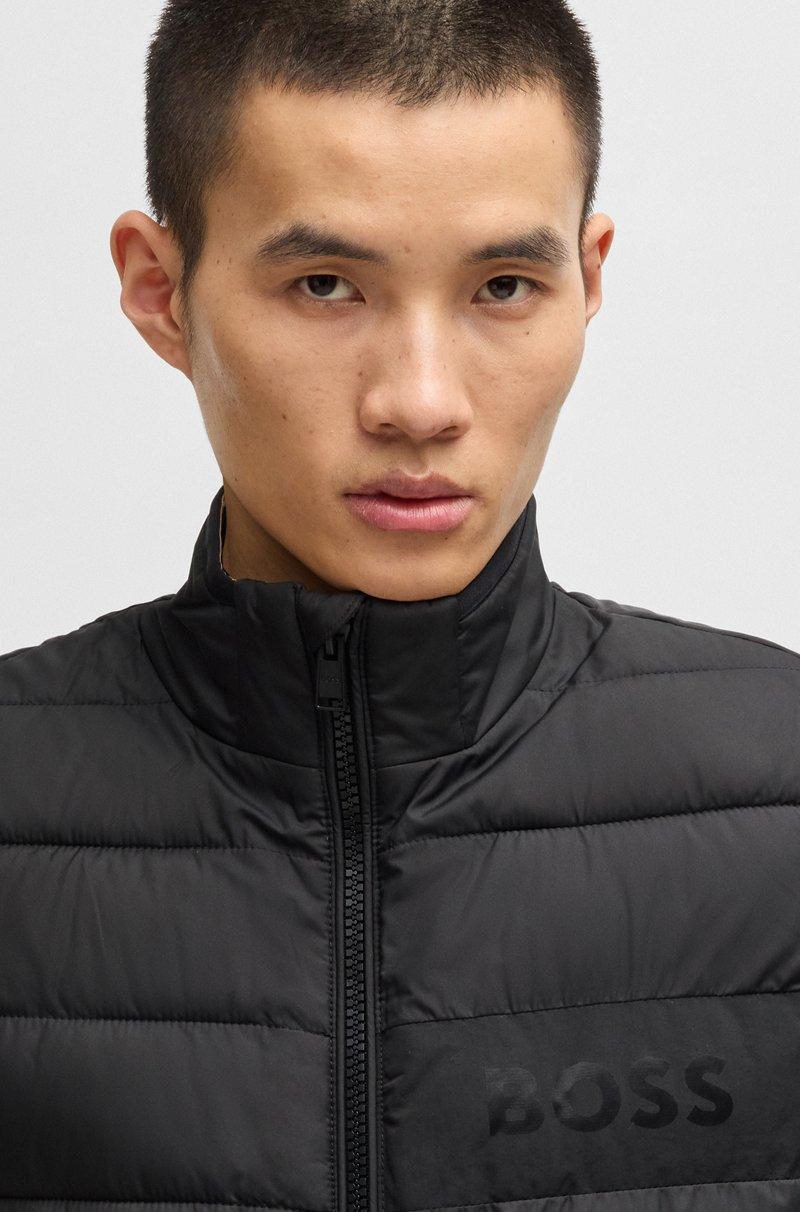 Hugo Boss Chaleco Repelente Al Agua Con Logo Tonal