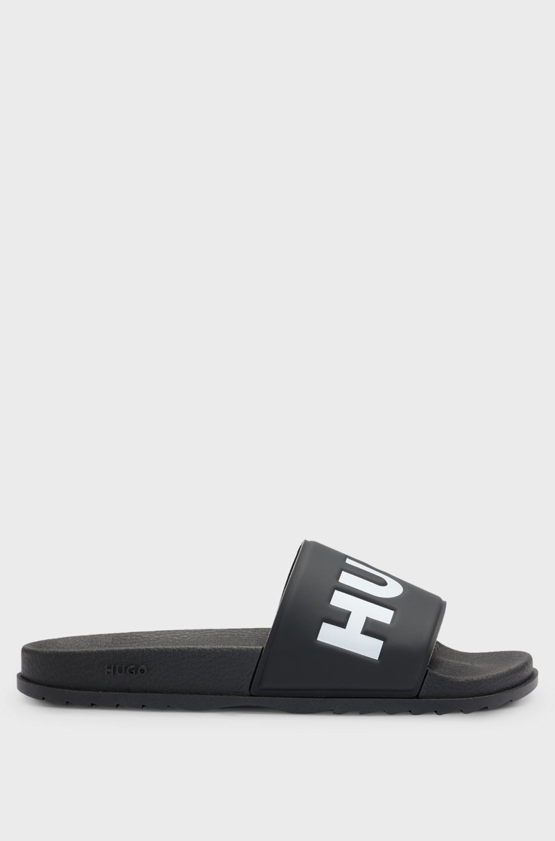 Hugo Boss Chanclas Con Logo En La Tira
