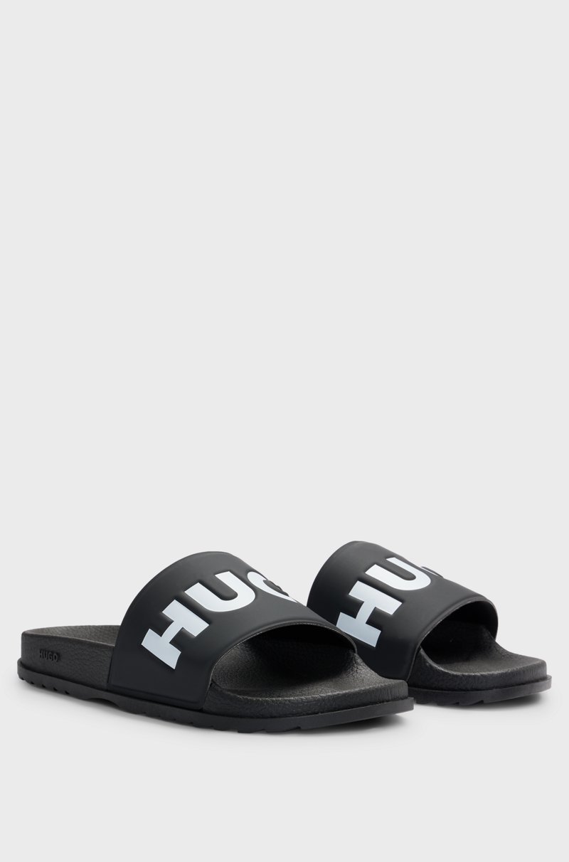 Hugo Boss Chanclas Con Logo En La Tira