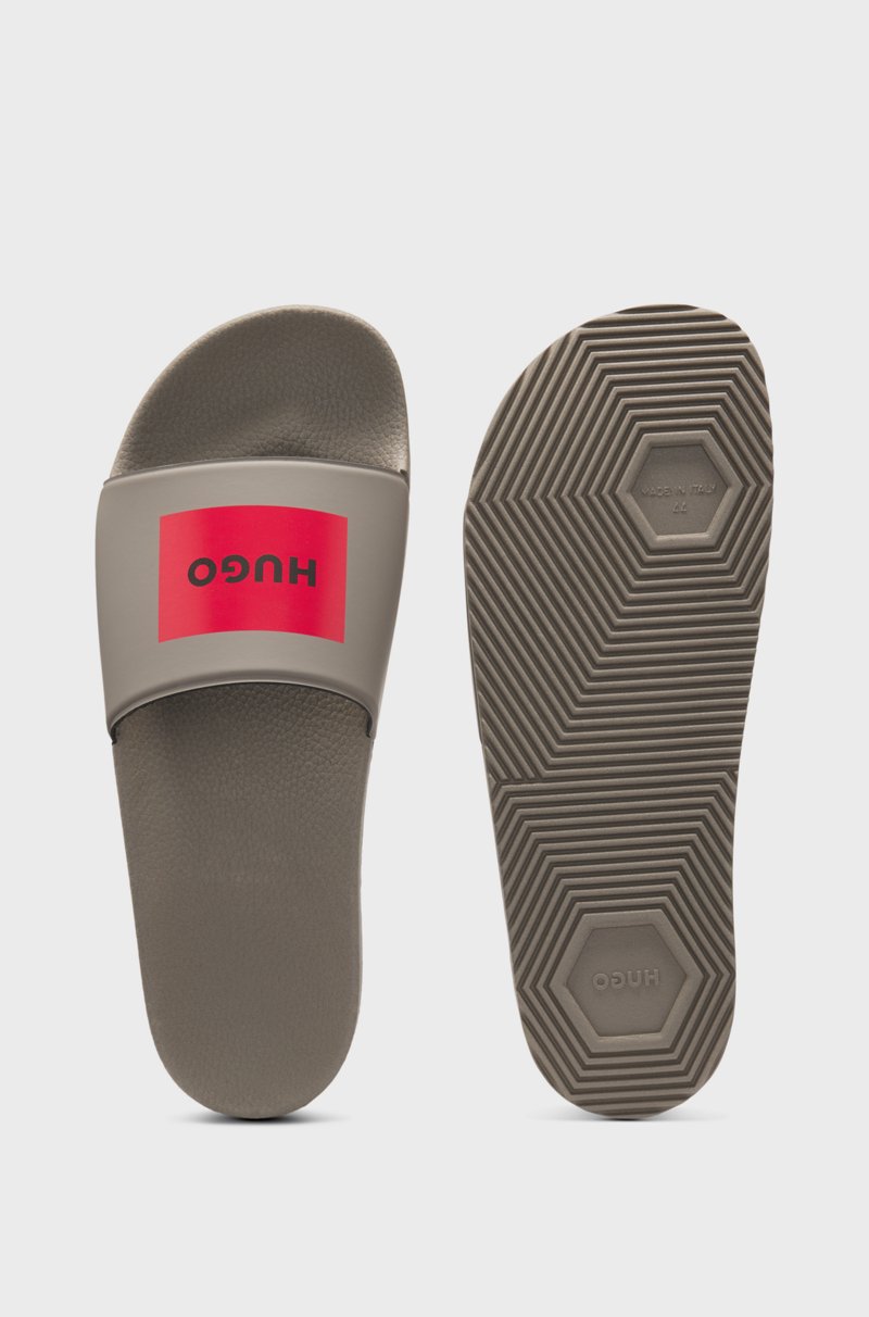 Hugo Boss Chanclas Con Logo En La Tira