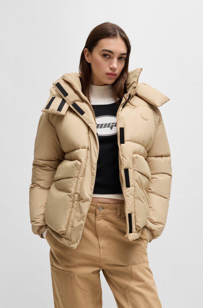 Hugo Boss Chaqueta acolchada con capucha extraíble