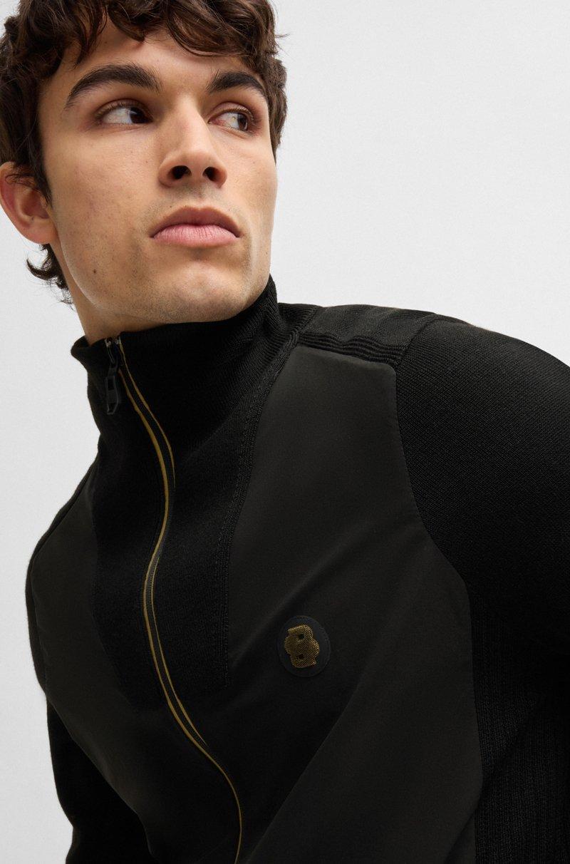 Hugo Boss Chaqueta De Punto Con Monograma Double B