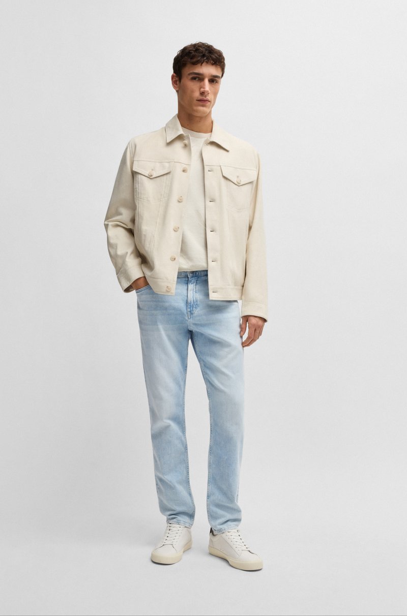 Hugo Boss Chaqueta Regular Fit De Ante