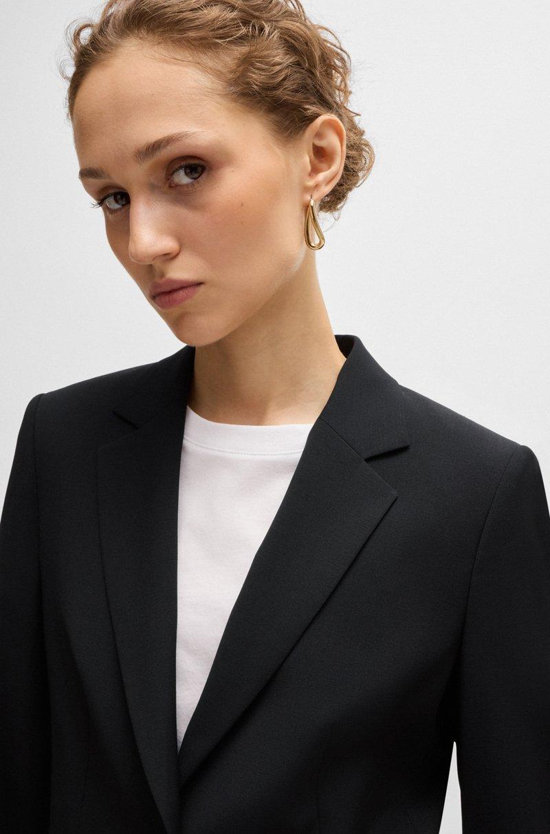 Hugo Boss Chaqueta Regular Fit En Lana Virgen