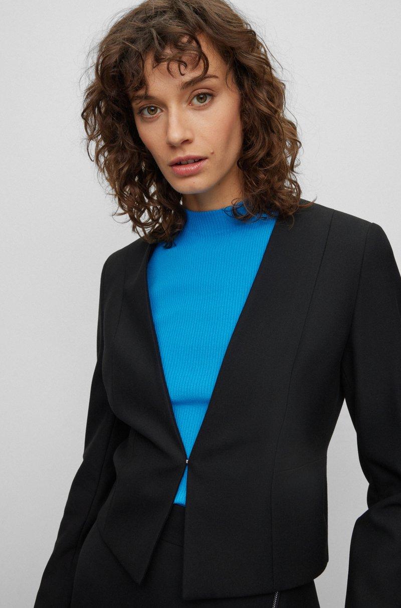 Hugo Boss Chaquetilla Slim Fit En Tejido Elástico