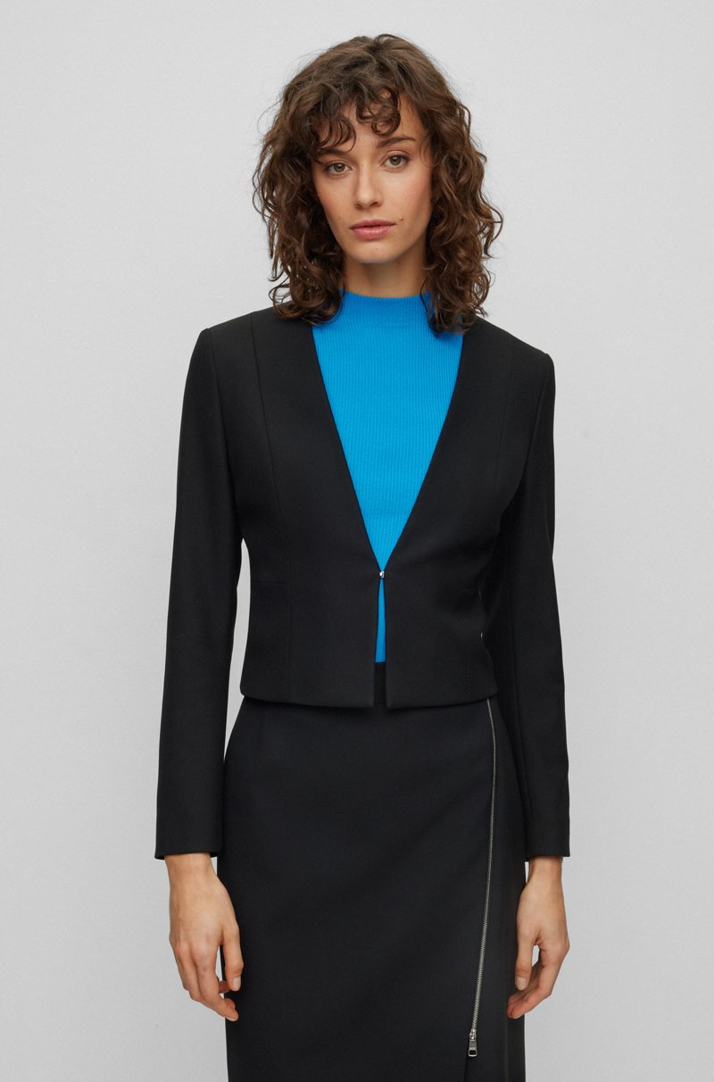 Hugo Boss Chaquetilla slim fit en tejido elástico