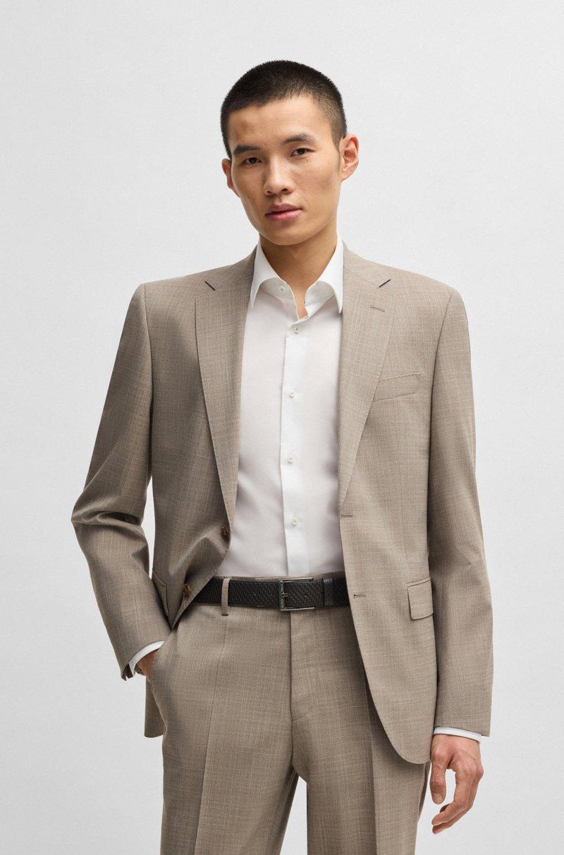 Hugo Boss Cinturón De Piel Con Efecto Trenzado