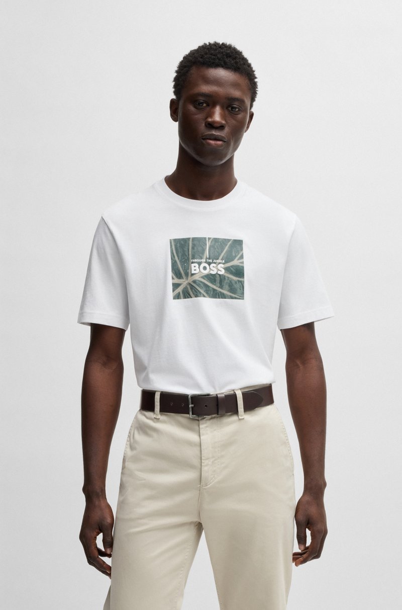 Hugo Boss Cinturón De Piel Con Hebilla Con Logo