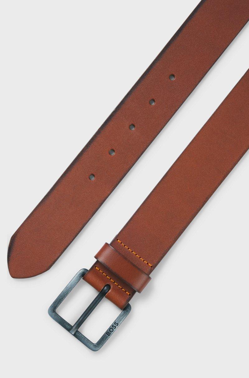 Hugo Boss Cinturón De Piel Con Hebilla Con Logo