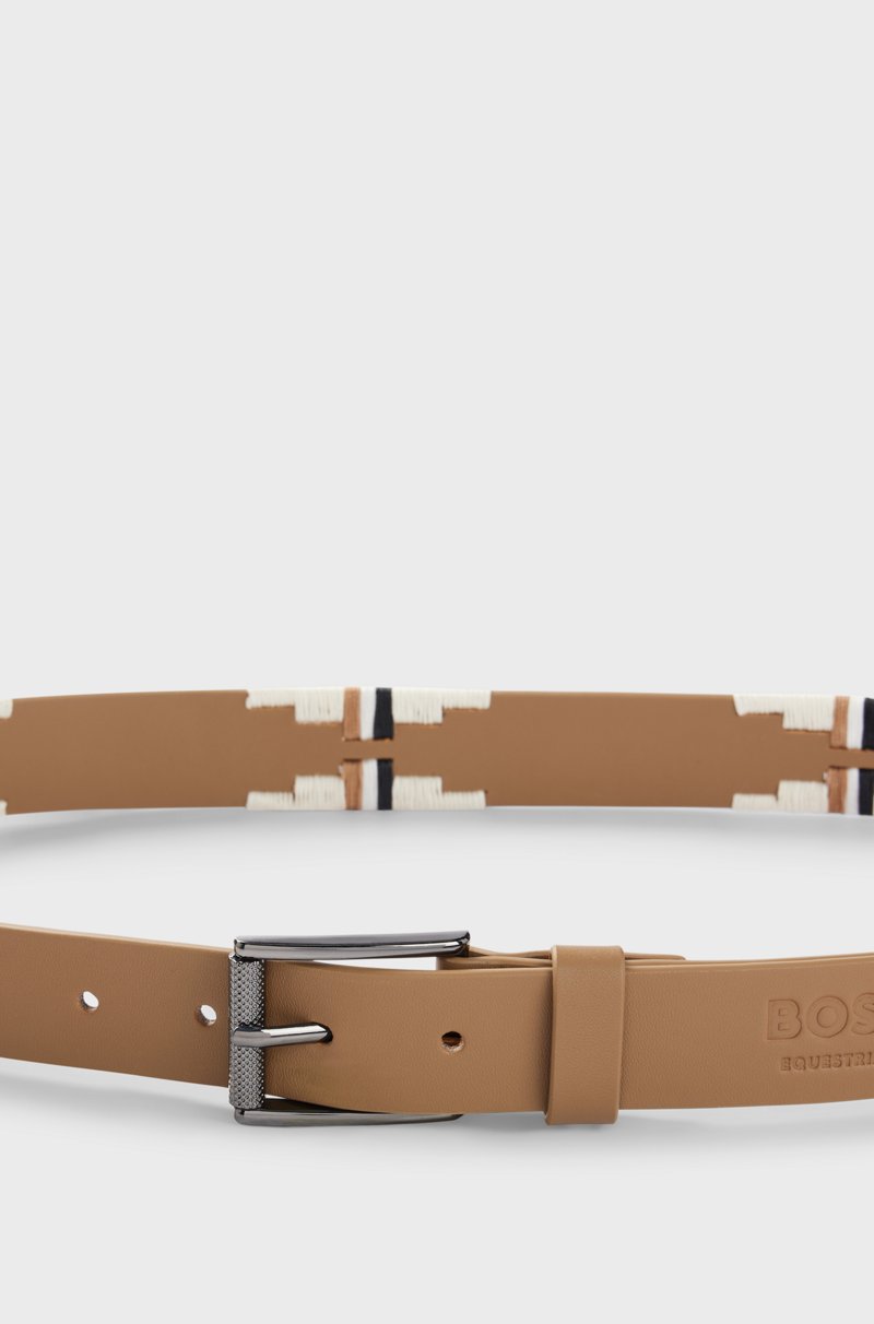 Hugo Boss Cinturón De Polo Con Motivo Bordado