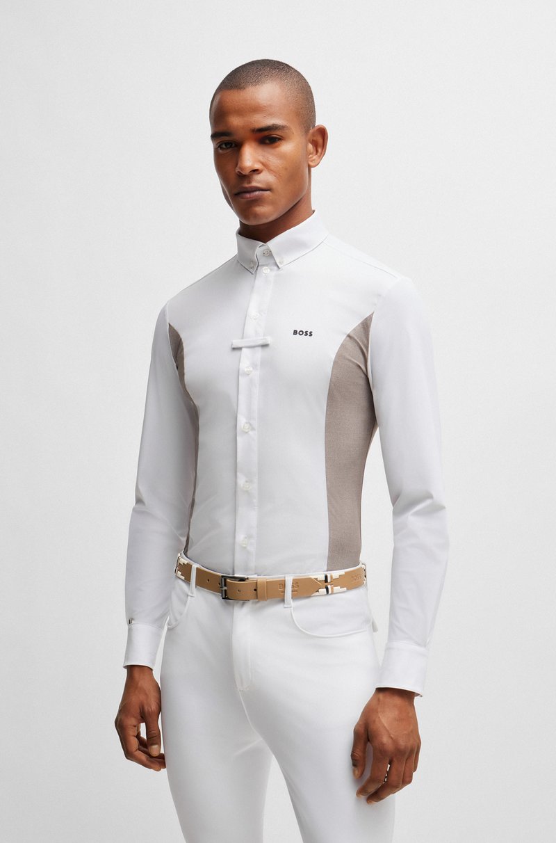 Hugo Boss Cinturón De Polo Con Motivo Bordado