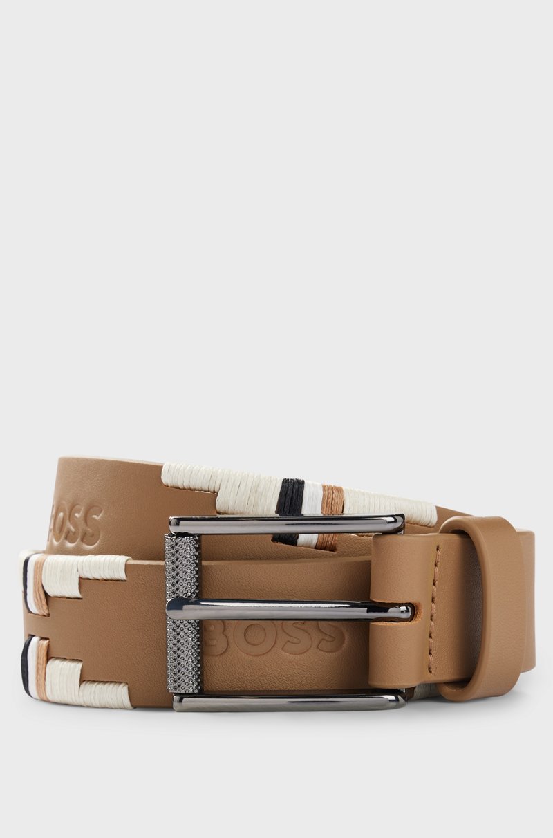 Hugo Boss Cinturón De Polo Con Motivo Bordado