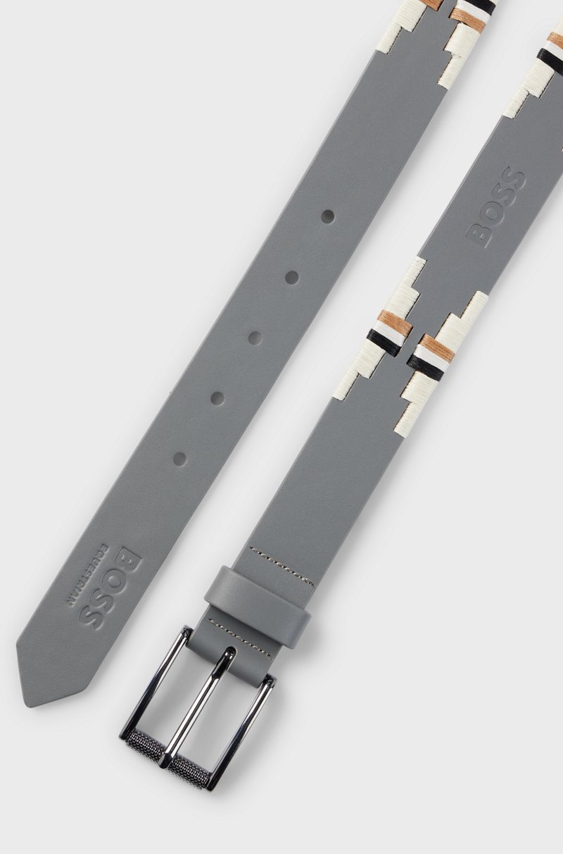 Hugo Boss Cinturón De Polo Con Motivo Bordado