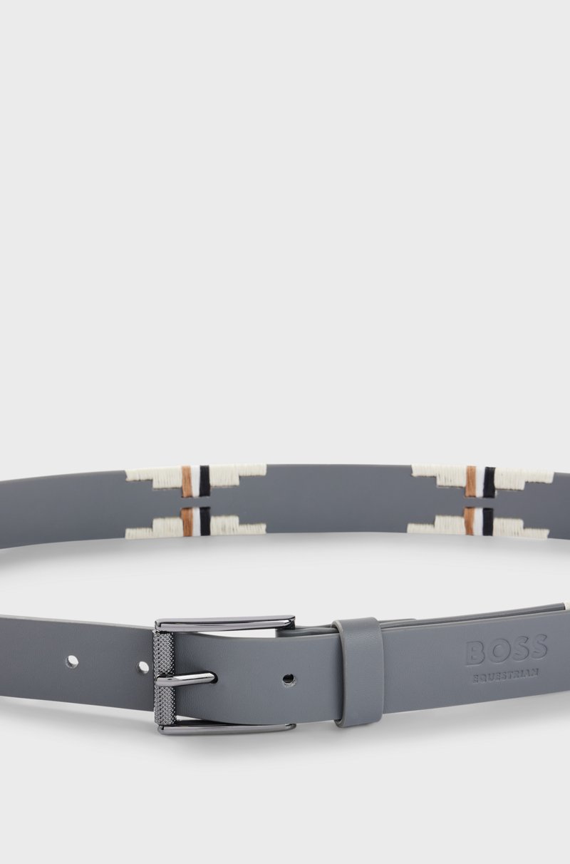 Hugo Boss Cinturón De Polo Con Motivo Bordado