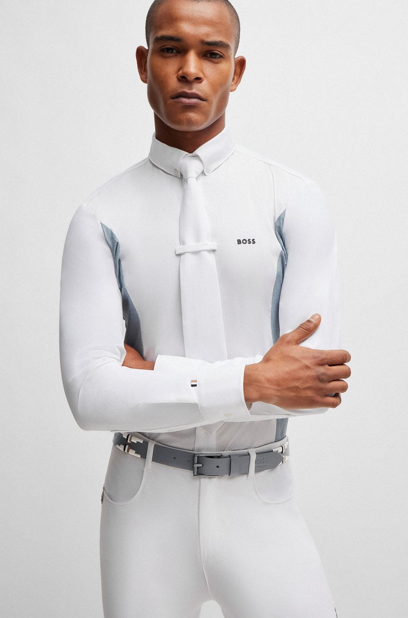 Hugo Boss Cinturón De Polo Con Motivo Bordado