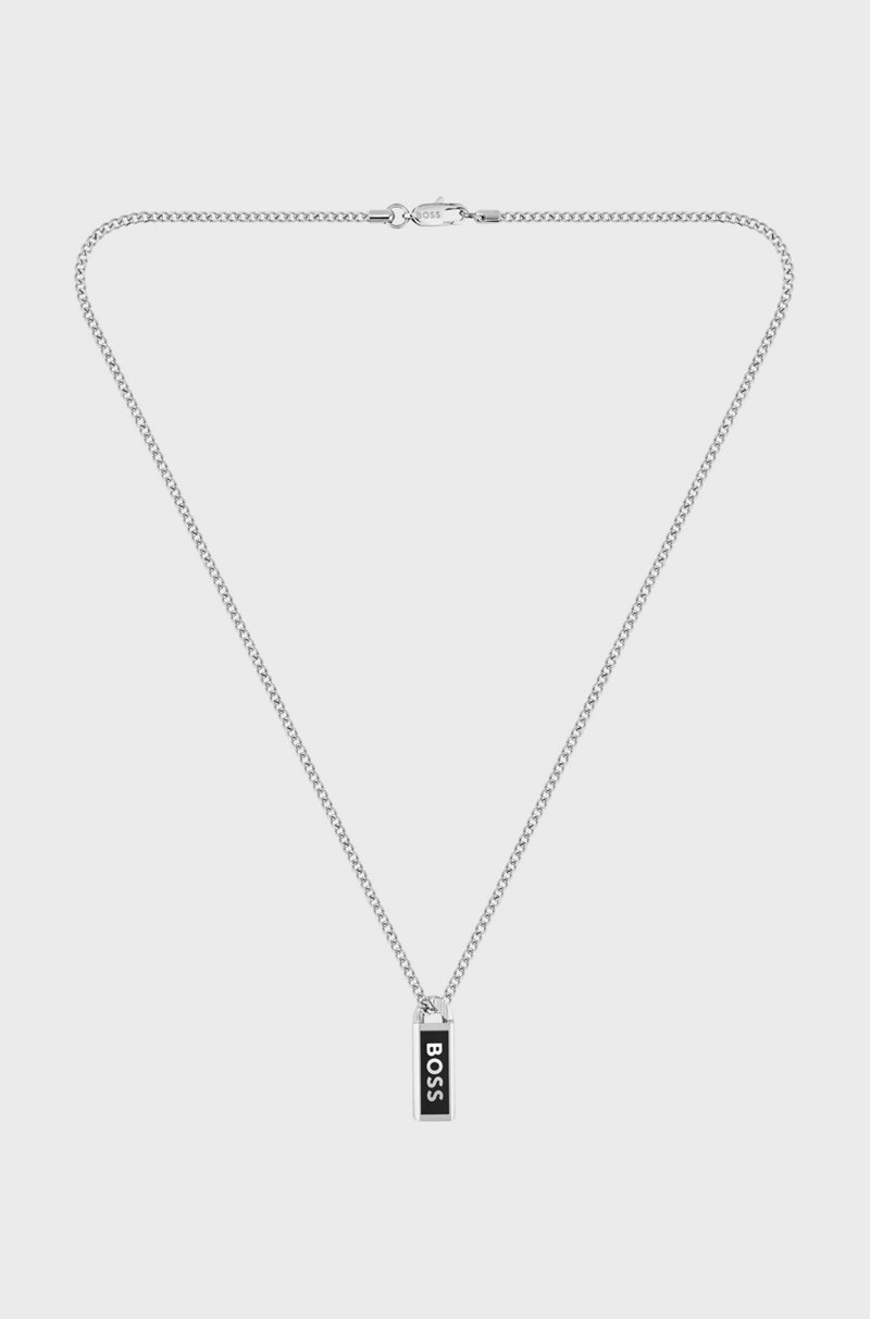 Hugo Boss Collar con placa con logo