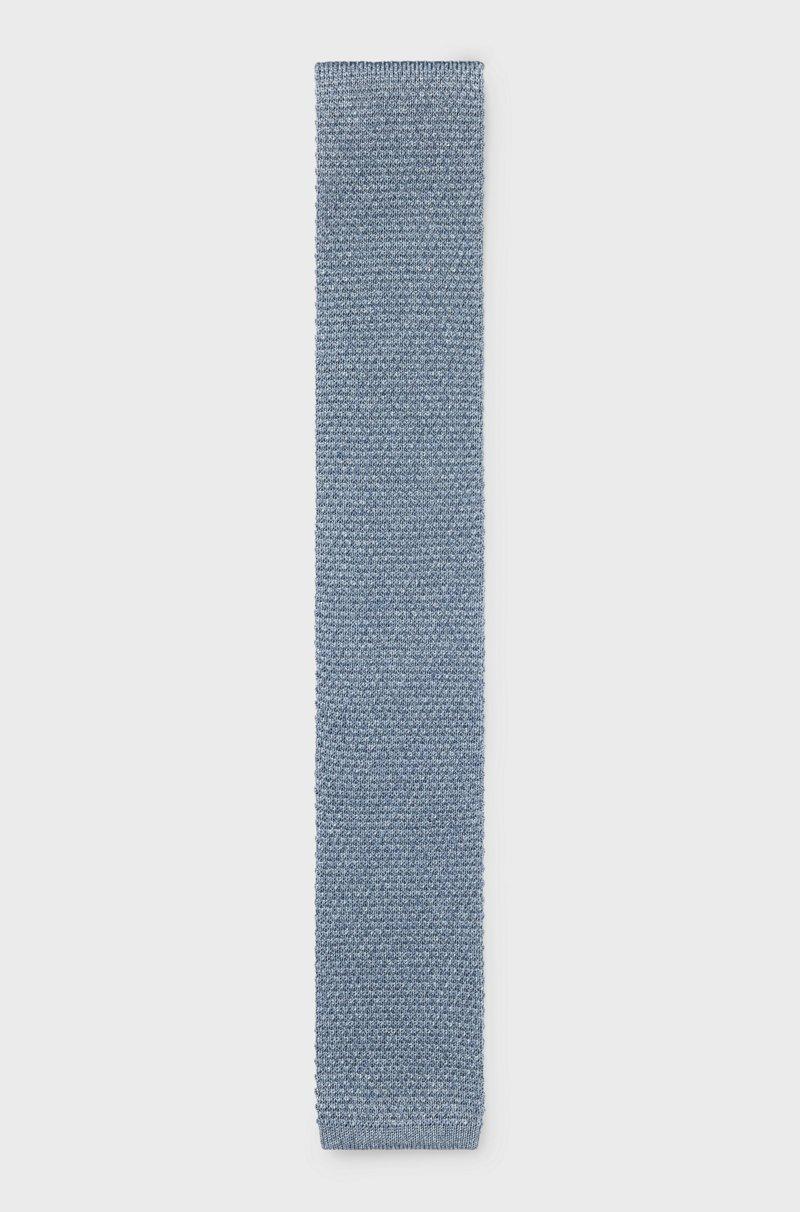 Hugo Boss Corbata de punto jacquard en seda