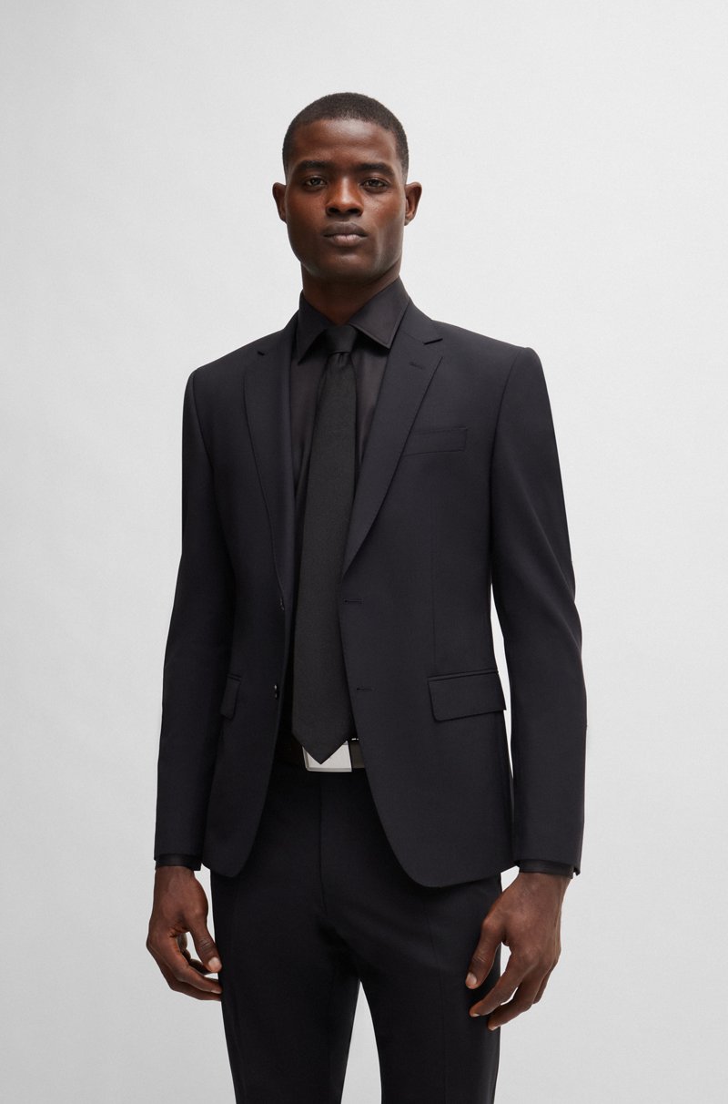 Hugo Boss Corbata Formal En Jacquard De Seda