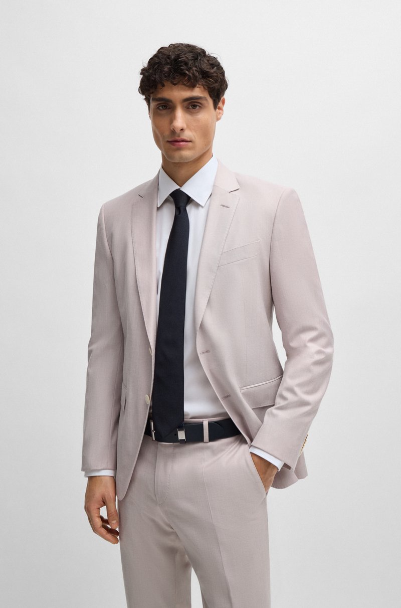 Hugo Boss Corbata Formal En Jacquard De Seda