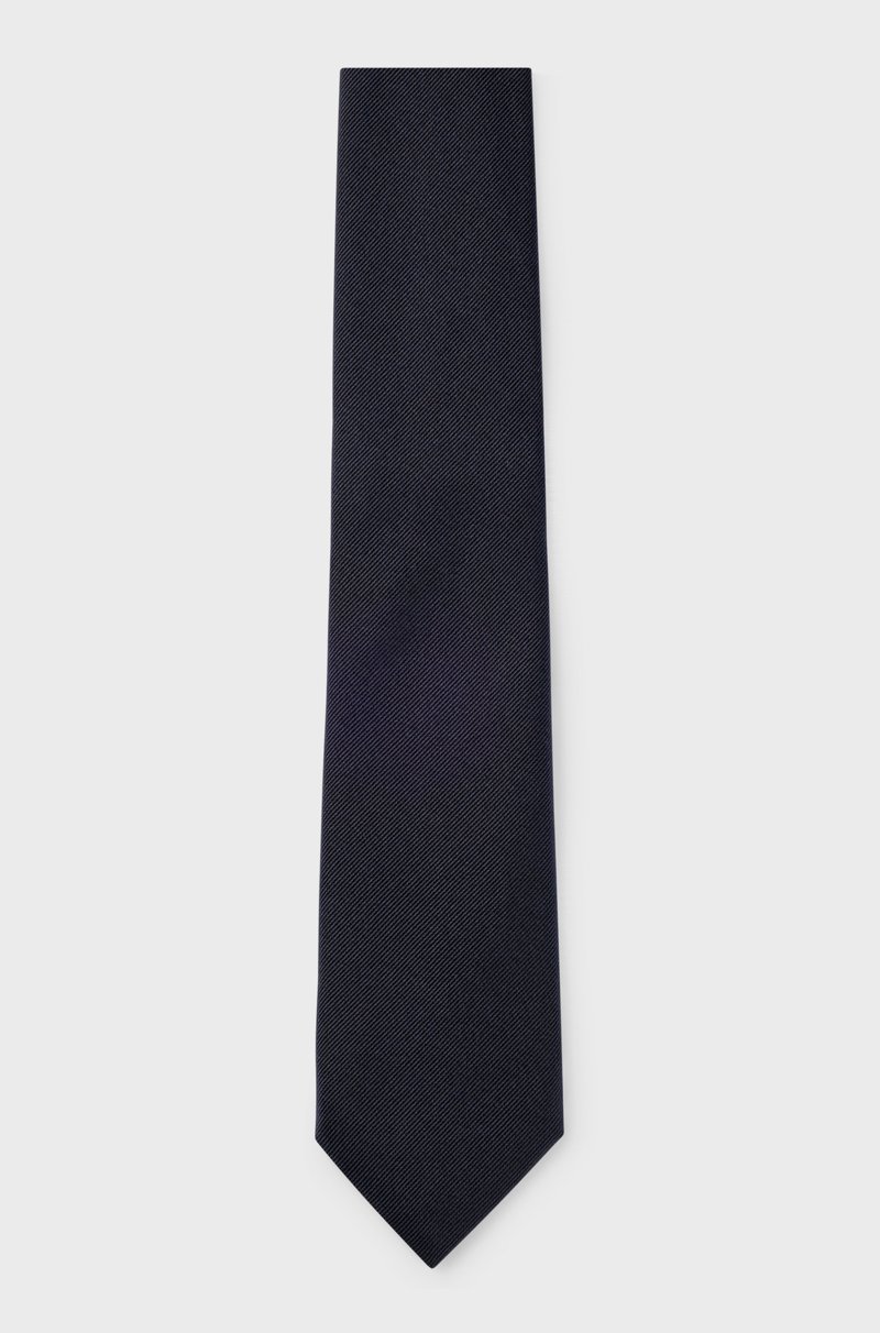 Hugo Boss Corbata formal en jacquard de seda