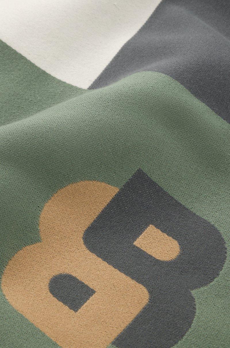 Hugo Boss Cubrecamas De Jacquard Con Pespuntes