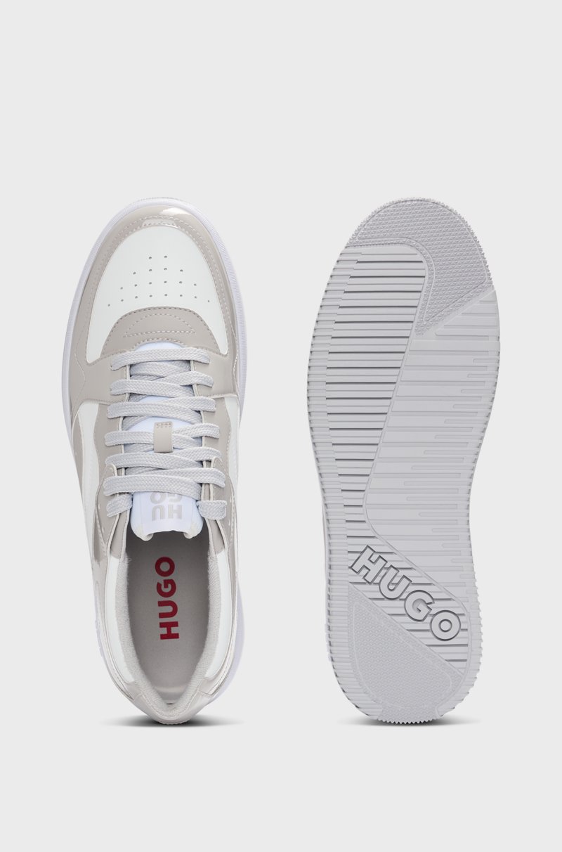 Hugo Boss Deportivas Con Charol Sintético