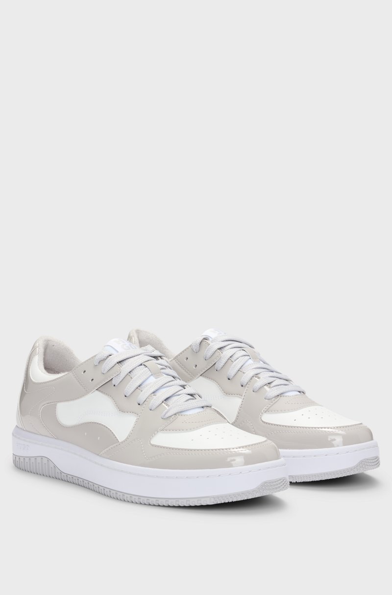 Hugo Boss Deportivas Con Charol Sintético