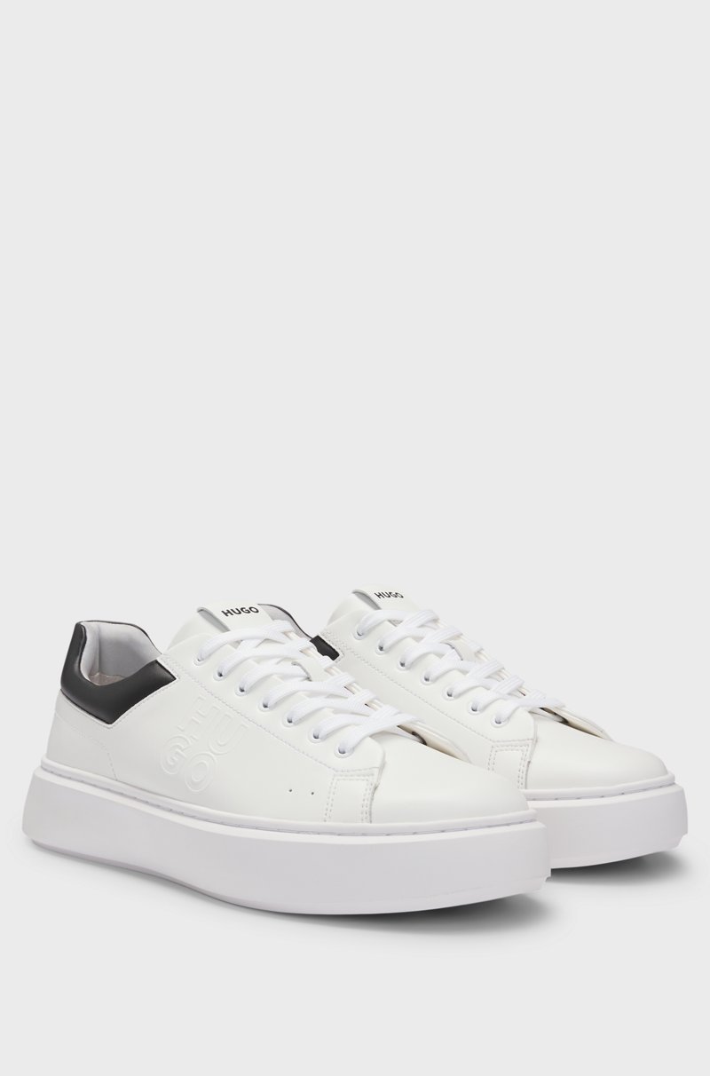 Hugo Boss Deportivas de caña baja con logo apilado