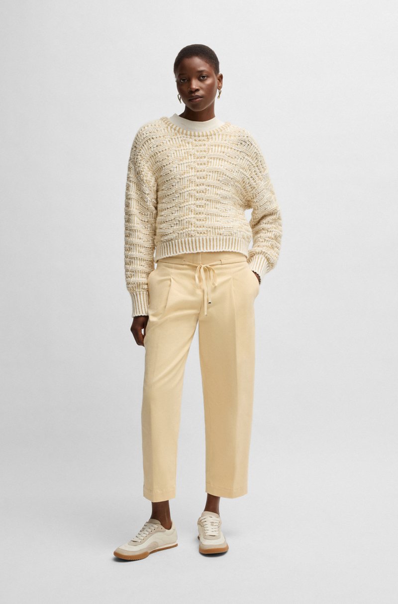 Hugo Boss Deportivas De Caña Baja En Ante Y Tela